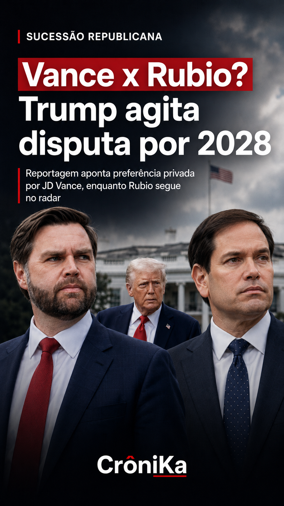 Trump sinaliza apoio a JD Vance e esquenta disputa republicana para 2028